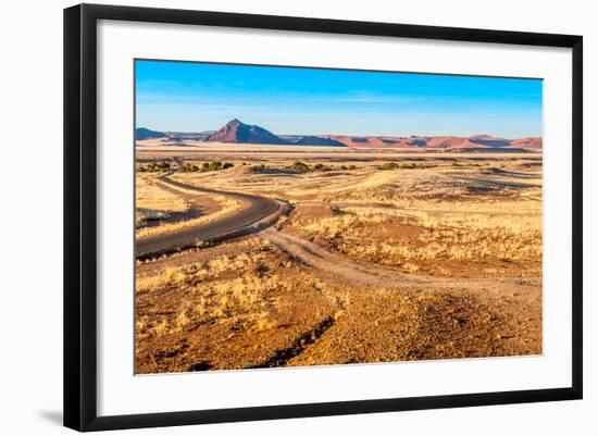 Road to Desert-milosk50-Framed Photographic Print