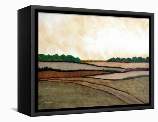 Road To Devonshire-Herb Dickinson-Framed Stretched Canvas