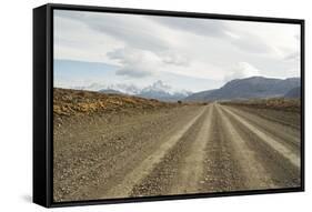 Road to El Chalten, Patagonia, Argentina, South America-Mark Chivers-Framed Stretched Canvas