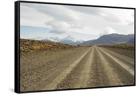 Road to El Chalten, Patagonia, Argentina, South America-Mark Chivers-Framed Stretched Canvas