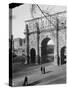 Road to Forum Passing Arch of Constantine-null-Stretched Canvas