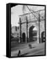 Road to Forum Passing Arch of Constantine-null-Framed Stretched Canvas