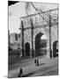 Road to Forum Passing Arch of Constantine-null-Mounted Photographic Print