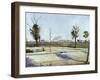 Road to Gennevilliers, c.1883-Paul Signac-Framed Giclee Print