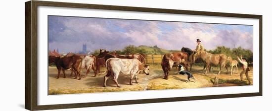 Road to Gloucester Fair-Briton Riviere-Framed Giclee Print