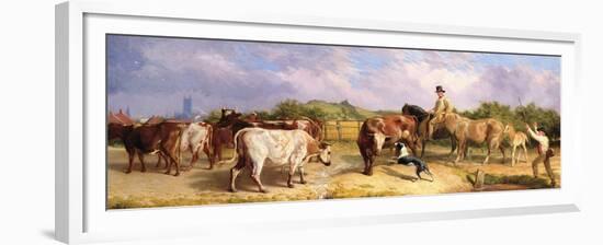 Road to Gloucester Fair-Briton Riviere-Framed Giclee Print