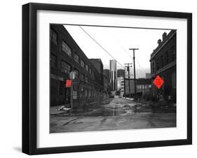 Road To Gm Headquarters-NaxArt-Framed Art Print