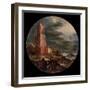 Road to Golgotha, C.1600 (Oil on Panel)-Jan the Elder Brueghel-Framed Giclee Print