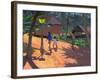 Road to Kovalum Beach, Kerala, 1996-Andrew Macara-Framed Giclee Print