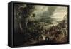 Road to Market-Peter Paul Rubens-Framed Stretched Canvas