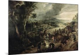 Road to Market-Peter Paul Rubens-Mounted Premium Giclee Print