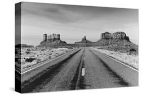 Road to Monument Valley, Arizona-null-Stretched Canvas