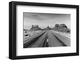 Road to Monument Valley, Arizona-null-Framed Art Print