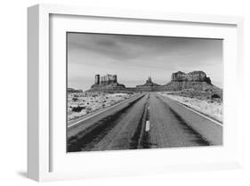 Road to Monument Valley, Arizona-null-Framed Art Print
