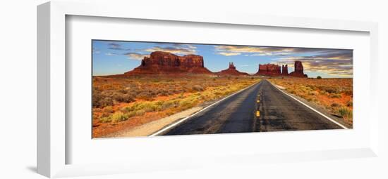 Road to Monument Valley, Arizona-Vadim Ratsenskiy-Framed Giclee Print