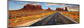 Road to Monument Valley, Arizona-Vadim Ratsenskiy-Mounted Giclee Print