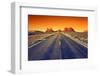 Road to Monument Valley at Sunset-prochasson-Framed Photographic Print