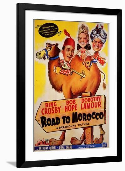 Road to Morocco, 1942-null-Framed Premium Giclee Print