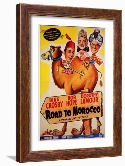 Road to Morocco, 1942-null-Framed Art Print