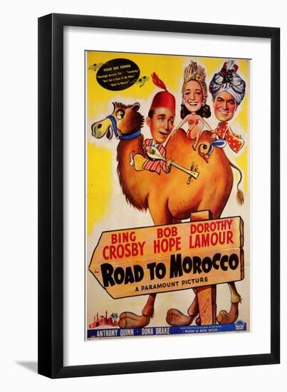 Road to Morocco, 1942-null-Framed Art Print