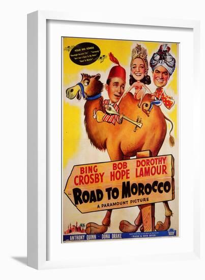 Road to Morocco, 1942-null-Framed Art Print