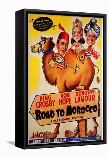 Road to Morocco, 1942-null-Framed Stretched Canvas