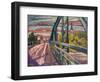 Road To My Town, 2004-Marta Martonfi-Benke-Framed Giclee Print