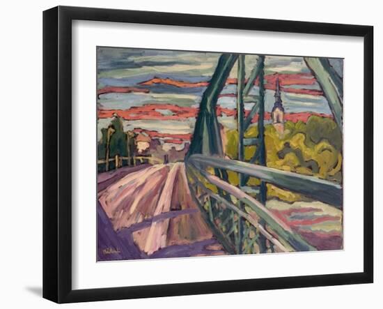 Road To My Town, 2004-Marta Martonfi-Benke-Framed Giclee Print