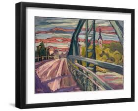 Road To My Town, 2004-Marta Martonfi-Benke-Framed Giclee Print