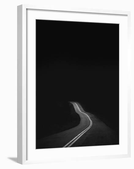 Road to Nowhere-Design Fabrikken-Framed Photographic Print