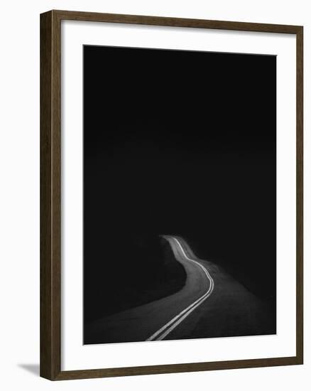 Road to Nowhere-Design Fabrikken-Framed Photographic Print