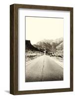 Road to Old West-Nathan Larson-Framed Photographic Print