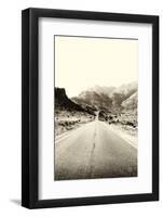 Road to Old West-Nathan Larson-Framed Photographic Print