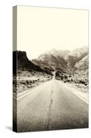 Road to Old West-Nathan Larson-Stretched Canvas