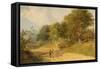 Road to Redheugh Hall, 1856-William Ryott-Framed Stretched Canvas