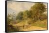 Road to Redheugh Hall, 1856-William Ryott-Framed Stretched Canvas