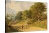 Road to Redheugh Hall, 1856-William Ryott-Stretched Canvas