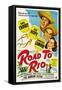 Road to Rio, 1947-null-Framed Stretched Canvas