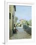 Road to Settignano-Telemaco Signorini-Framed Giclee Print