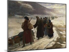 Road to Siberia-Sergei Dmitrievich Miloradovich-Mounted Giclee Print