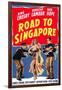 Road to Singapore, 1940-null-Framed Art Print