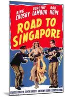 Road to Singapore, 1940-null-Mounted Art Print