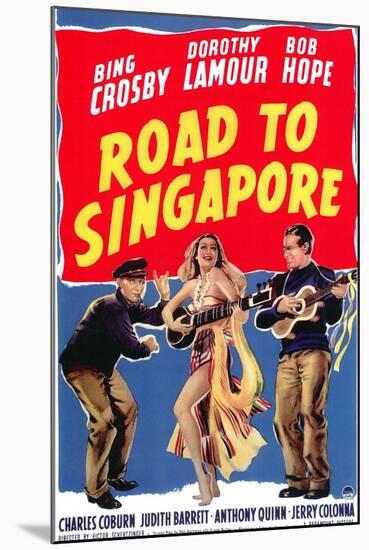 Road to Singapore, 1940-null-Mounted Art Print