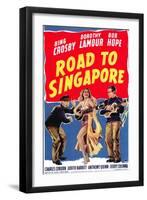 Road to Singapore, 1940-null-Framed Art Print