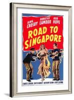 Road to Singapore, 1940-null-Framed Art Print