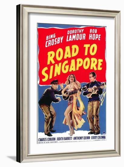 Road to Singapore, 1940-null-Framed Art Print