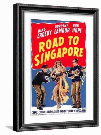 Road to Singapore, 1940-null-Framed Art Print