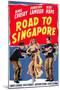 Road to Singapore, 1940-null-Mounted Art Print