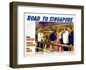 Road to Singapore, 1940-null-Framed Art Print