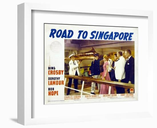 Road to Singapore, 1940-null-Framed Art Print